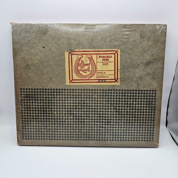 Vintage Nickel Special Punch Board 500 Punches Lucky Numbers Cigarettes - Picture 2 of 13